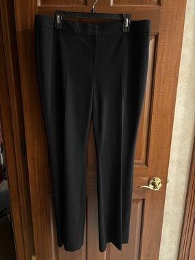 Nine West Black Straight-Leg Work Trousers